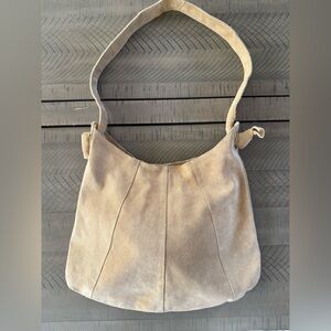 Brown Genuine Leather Hobo Bag